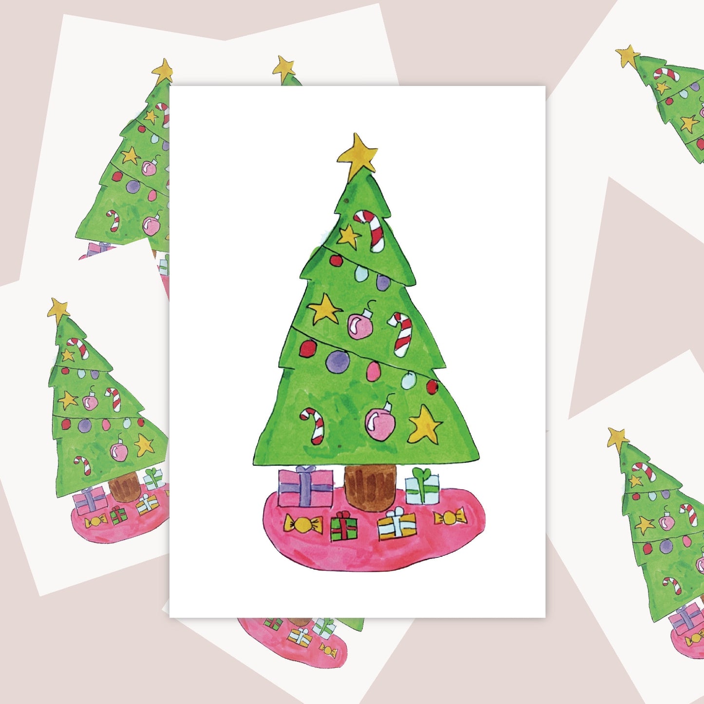 Christmas Tree Card